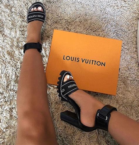 louis vuitton heels sandals.